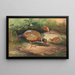 The Chinese pheasant - Joseph Wolf — framed artwork on a wall