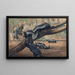 Los rateles - Joseph Wolf — cuadro enmarcado en la pared