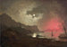 Vista del Vesubio desde Posillipo, Nápoles - Joseph Wright de Derby — vista de la obra