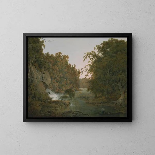 Dovedale - Joseph Wright de Derby — cuadro enmarcado en la pared