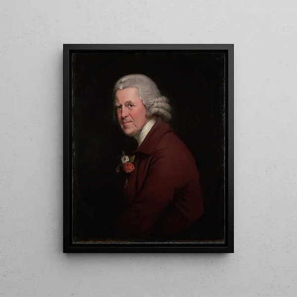 Joseph Wright of Derby - Portrait of Old John Head Waiter at the Kings Head Inn in Derby.webp