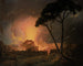 La Girandole annuelle au Castel Sant'Angelo à Rome - Joseph Wright de Derby — artwork view