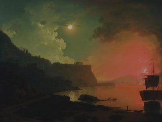 Joseph Wright of Derby - Vesuvius from Posillipo.webp