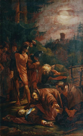 Joseph von Fhrich - Der Tod des Pfalzgrafen Otto von Bayern.webp