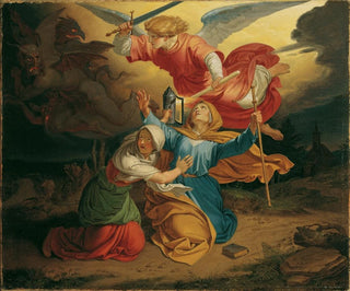 Joseph von Fhrich - Versuchung Der Heiligen Gudula.webp