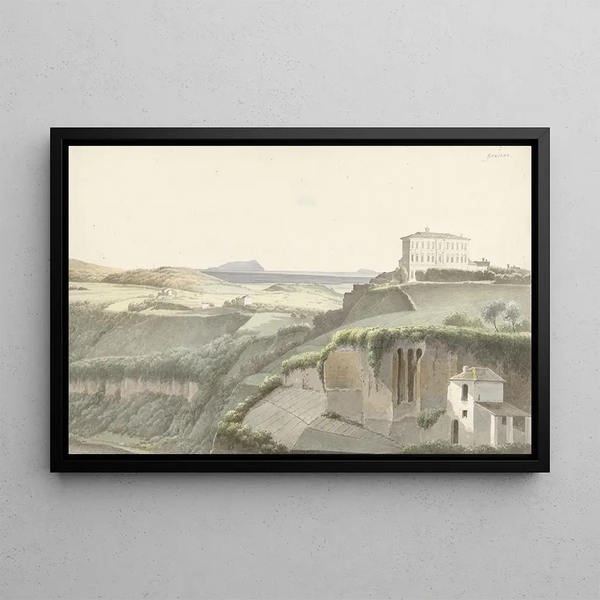 Josephus Augustus Knip - Landschap bij Genzano di Roma.webp