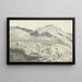 Paisaje con monasterio cerca de Subiaco - Josephus Augustus Knip — cuadro enmarcado en la pared