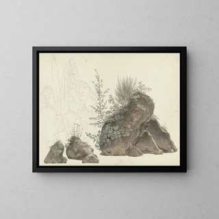 Josephus Augustus Knip - Overgrown Rocks.webp