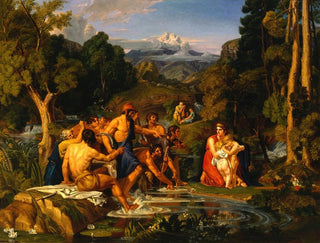 Joshua Cristall - Latona and the Lycian Peasants.webp