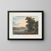 Vista sobre las cataratas de Schuylkill - Joshua Shaw — cuadro enmarcado en la pared