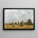 Harvest of Corn - Josua von Gietl — framed artwork on a wall