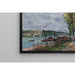 Reproducción del cuadro Día de niebla en Saint-Mammès - Alfred Sisley