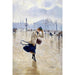 Reproduction of the painting of a windy day on Place de la Concorde - Jean Béraud