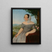 Retrato de Szmrecsnyi - Jozef Boetech Klemens — cuadro enmarcado en la pared