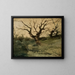 Paisaje de otoño - Józef Chełmoński — cuadro enmarcado en la pared