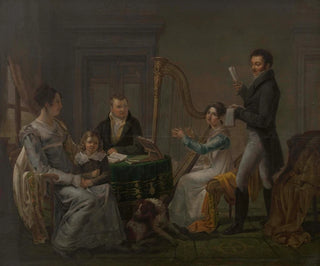 Jozef Geirnaert - Harp lesson.webp