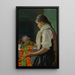 Satellite - Jozef Hanula — cuadro enmarcado en la pared