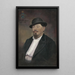 Schertl Vincze - Jozef Hanula — cuadro enmarcado en la pared