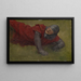 Study of a Wounded Soldier - Jozef Hanula — framed artwork on a wall