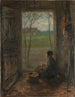 Una escena de Laren - Jozef Israëls — vista de la obra