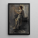 David - Jozef Israëls — cuadro enmarcado en la pared