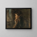 Meditation - Jozef Israëls — framed artwork on a wall