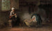 El Tesoro de la madre - Jozef Israëls — vista de la obra
