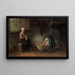 El Tesoro de la madre - Jozef Israëls — cuadro enmarcado en la pared