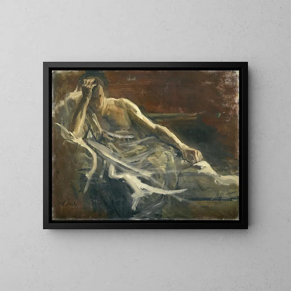 Saül - Jozef Israëls — cuadro enmarcado en la pared
