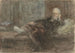 Autorretrato con pie enfermo - Jozef Israëls — vista de la obra