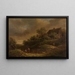 Paisaje - Jozef Linnig — cuadro enmarcado en la pared