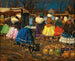 En el mercado - Jozef Teodor Mousson — vista de la obra