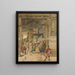 Joseph interpreting Pharaoh's dreams - Jörg Breu the Younger — framed artwork on a wall