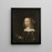 Augusta Maria 1649-1728 Princesa de Holstein-Gottorp - Jürgen Ovens — cuadro enmarcado en la pared