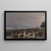 Confrontation at Vorbasse on February 29, 1864 - Jørgen Sonne — framed artwork on a wall