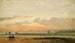 Paisaje con cielo de la tarde - Jørgen Sonne — vista de la obra