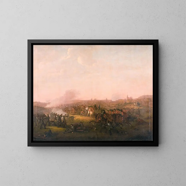The Battle of Sehested - Jørgen Sonne — framed artwork on a wall