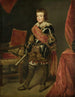 Portrait painting of Prince Baltasar Carlos, son of King Philip IV of Spain, at approximately 11 years old - Juan Bautista Martínez del Mazo — artwork view