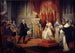 Christophe Colomb en la corte de los Reyes Católicos - Juan Cordero — vista de la obra
