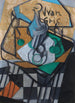 Carafe, tazas y vasos - Juan Gris — vista de la obra