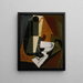 Cafetera - Juan Gris — cuadro enmarcado en la pared