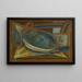Les Pommes - Juan Gris — framed artwork on a wall