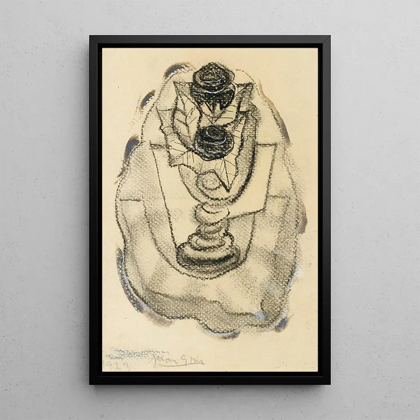 Juan Gris - Nature Morte Au Vase De Roses.webp