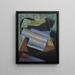 Nature morte - Juan Gris — cuadro enmarcado en la pared