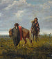Los dos ponchos - Juan Manuel Blanes — vista de la obra