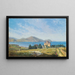 Vista de El Abra Bilbao desde Algorta - Juan de Barroeta — cuadro enmarcado en la pared