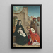 L'Adoration des Mages - Juan de Flandes — cuadro enmarcado en la pared