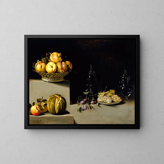 Juan van der Hamen y Len - Still Life with Fruit and Glassware.webp
