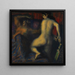 Judith and Holofernes - Franz von Stuck — framed artwork on a wall