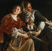 Judith y su sirvienta con la cabeza de Holofernes - Artemisia Gentileschi — vista de la obra